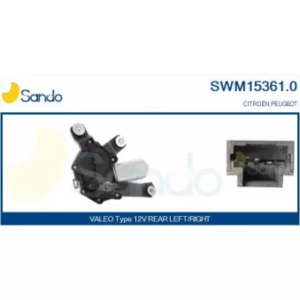 SANDO SWM15361.0 - Moteur d'essuie-glace