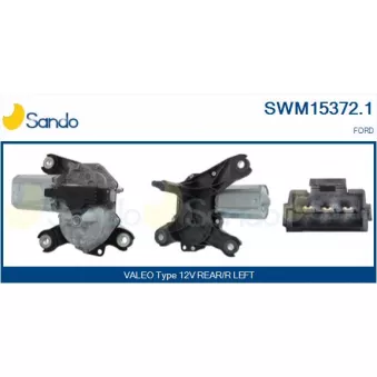 SANDO SWM15372.1 - Moteur d'essuie-glace