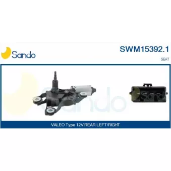 Moteur d'essuie-glace SANDO OEM 6J4955711