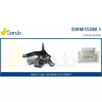 Moteur d'essuie-glace SANDO OEM 6405J9