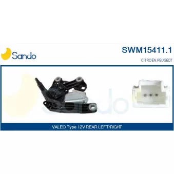 Moteur d'essuie-glace SANDO OEM 6405LR