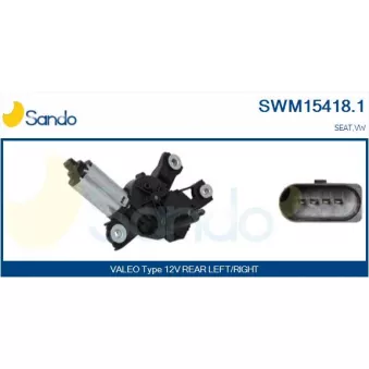 Moteur d'essuie-glace SANDO OEM 5K6955711B