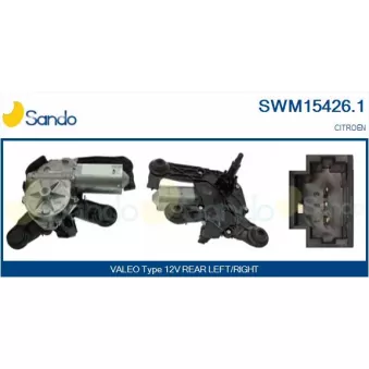 Moteur d'essuie-glace SANDO SWM15426.1 Moteur d'essuie-glace SANDO SWM15426.1