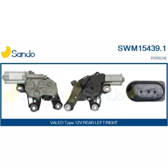 Moteur d'essuie-glace SANDO [SWM15439.1]
