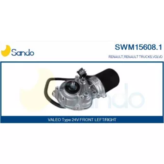 Moteur d'essuie-glace SANDO SWM15608.1
