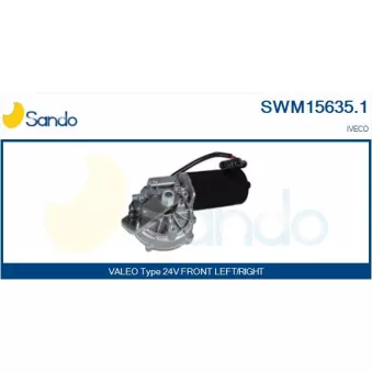 Moteur d'essuie-glace SANDO SWM15635.1