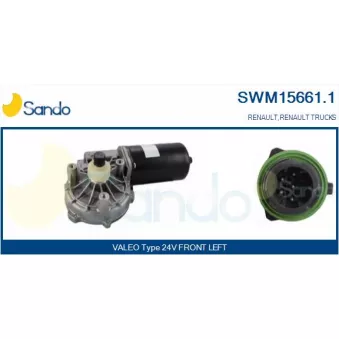 Moteur d'essuie-glace SANDO OEM 5010623023