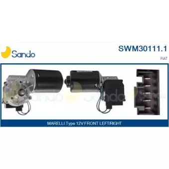 SANDO SWM30111.1 - Moteur d'essuie-glace