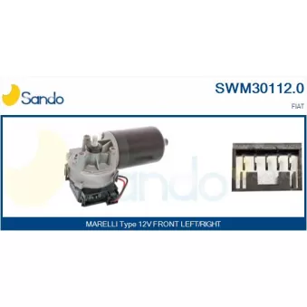 Moteur d'essuie-glace SANDO SWM30112.0