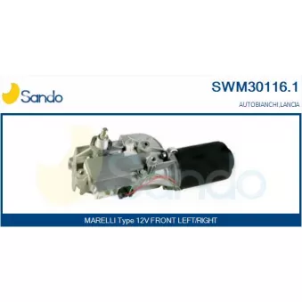 SANDO SWM30116.1 - Moteur d'essuie-glace