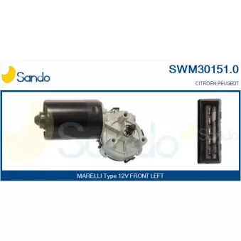 SANDO SWM30151.0 - Moteur d'essuie-glace