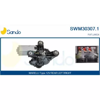 Moteur d'essuie-glace SANDO SWM30307.1