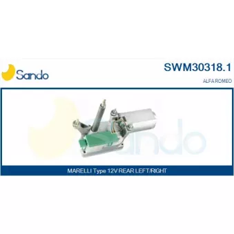 SANDO SWM30318.1 - Moteur d'essuie-glace