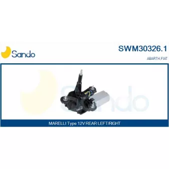 Moteur d'essuie-glace SANDO OEM 51791408