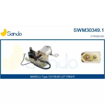 Moteur d'essuie-glace SANDO SWM30349.1