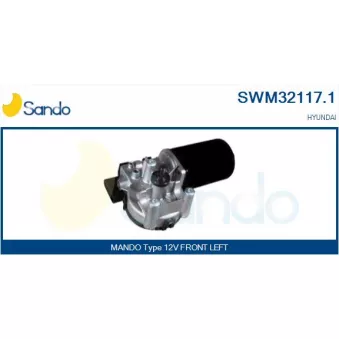 Moteur d'essuie-glace SANDO SWM32117.1