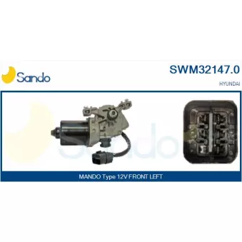 Moteur d'essuie-glace SANDO OEM 981101J000