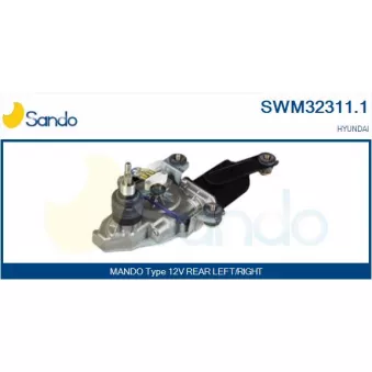 Moteur d'essuie-glace SANDO SWM32311.1