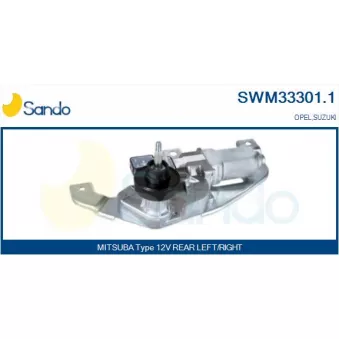 Moteur d'essuie-glace SANDO SWM33301.1