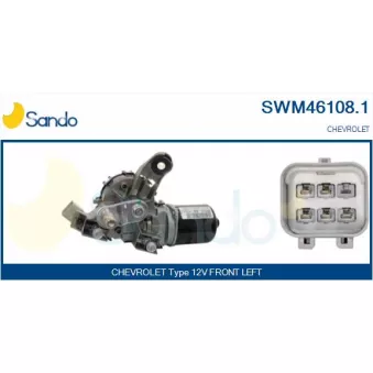 Moteur d'essuie-glace SANDO SWM46108.1