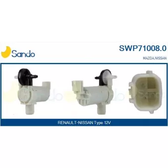 SANDO SWP71008.0 - Pompe d'eau de nettoyage, nettoyage des vitres