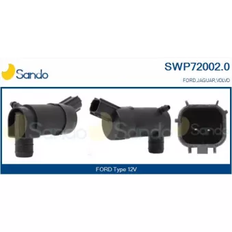 Pompe d'eau de nettoyage, nettoyage des vitres SANDO OEM 1231599