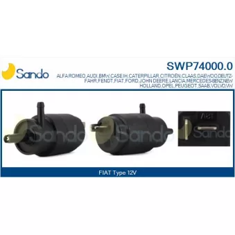 Pompe d'eau de nettoyage, nettoyage des vitres SANDO OEM 1175804