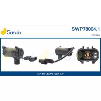 Pompe d'eau de nettoyage, nettoyage des vitres SANDO SWP78004.1