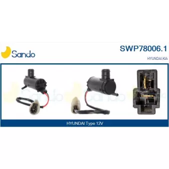 Pompe d'eau de nettoyage, nettoyage des vitres SANDO SWP78006.1