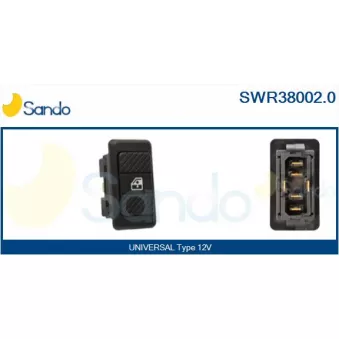 Interrupteur, lève-vitre SANDO SWR38002.0