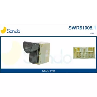 SANDO SWR61008.1 - Interrupteur, lève-vitre
