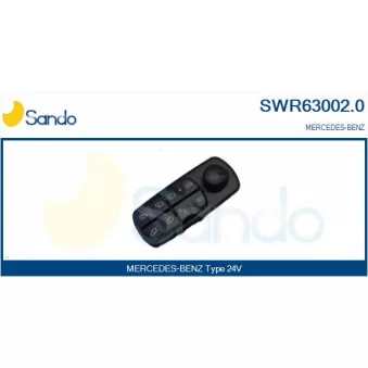 Interrupteur, lève-vitre SANDO SWR63002.0