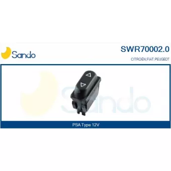 Interrupteur, lève-vitre SANDO SWR70002.0