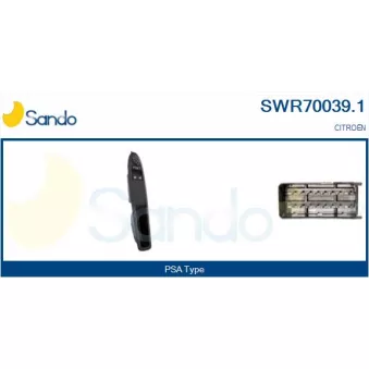 SANDO SWR70039.1 - Interrupteur, lève-vitre avant gauche