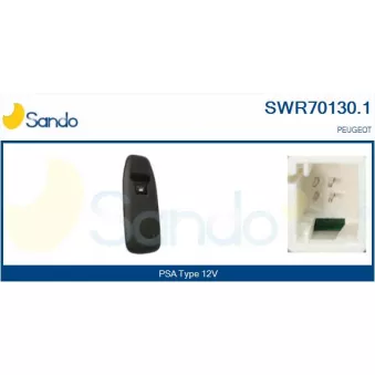 Interrupteur, lève-vitre SANDO SWR70130.1