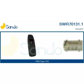 Interrupteur, lève-vitre SANDO SWR70131.1