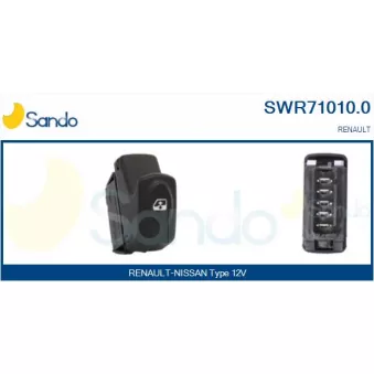 SANDO SWR71010.0 - Interrupteur, lève-vitre