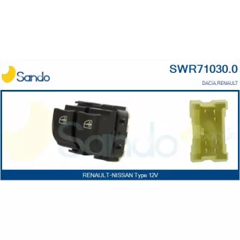 Interrupteur, lève-vitre SANDO OEM 254118044R