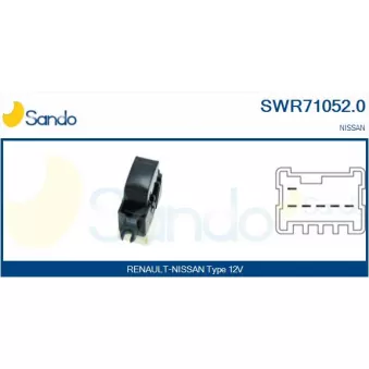SANDO SWR71052.0 - Interrupteur, lève-vitre