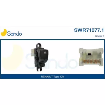 Interrupteur, lève-vitre SANDO SWR71077.1