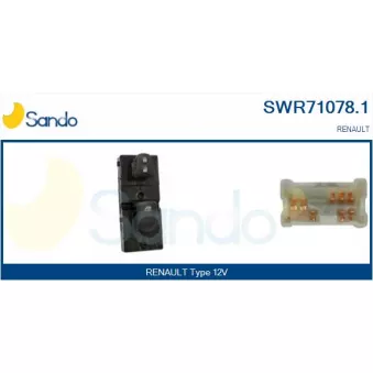 Interrupteur, lève-vitre SANDO SWR71078.1