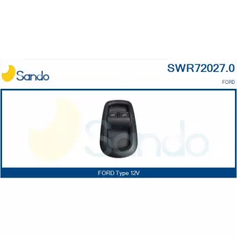 Interrupteur, lève-vitre SANDO SWR72027.0