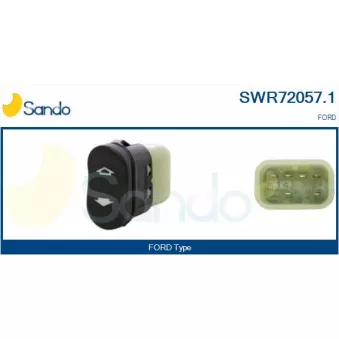 Interrupteur, lève-vitre avant droit SANDO OEM 98AG14529CB