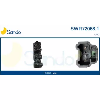 Interrupteur, lève-vitre SANDO SWR72068.1