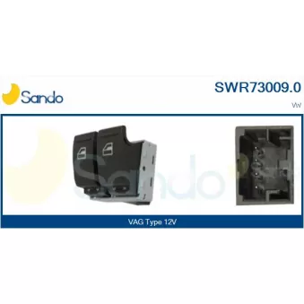 Interrupteur, lève-vitre SANDO OEM 7E0959855A