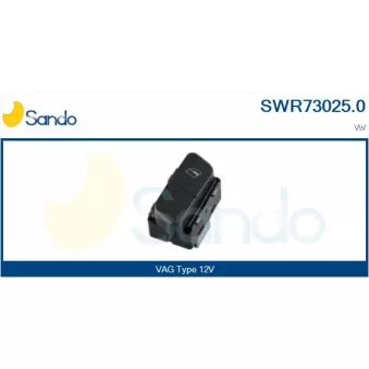 Interrupteur, lève-vitre SANDO OEM 6Q09598569B9