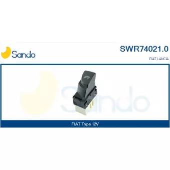 Interrupteur, lève-vitre SANDO OEM 6554T3WHITE