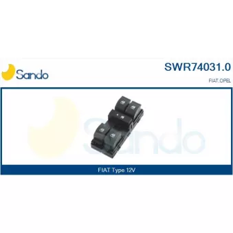 SANDO SWR74031.0 - Interrupteur, lève-vitre