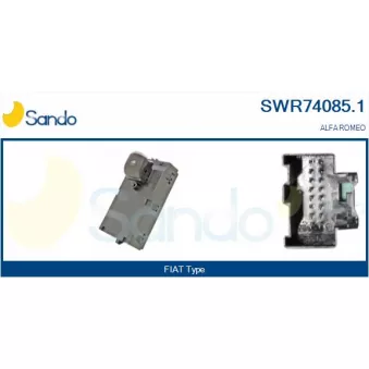 Interrupteur, lève-vitre avant droit SANDO SWR74085.1