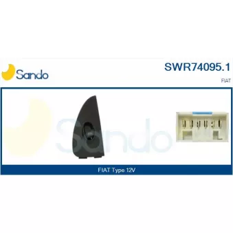 SANDO SWR74095.1 - Interrupteur, lève-vitre